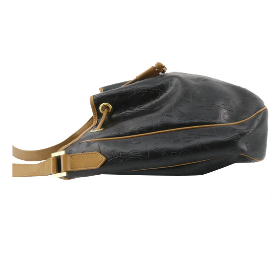 Black Leather Shoulder Bag