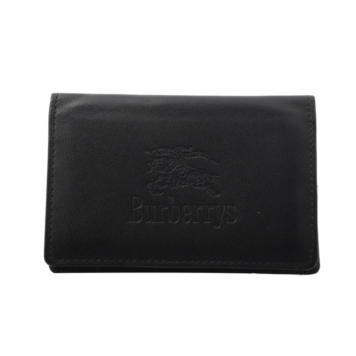 Black Leather  Card Case