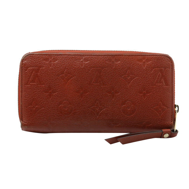 Empreinte Red Zippy Wallet