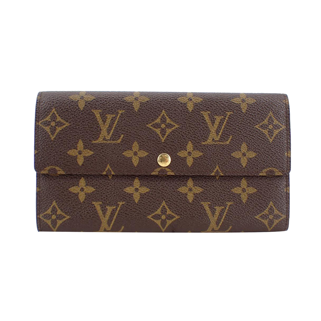 Monogram Bi-fold Long Wallet