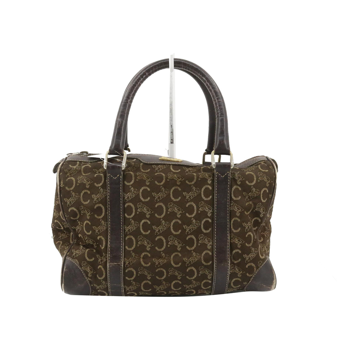 Brown Macadam Boston Bag