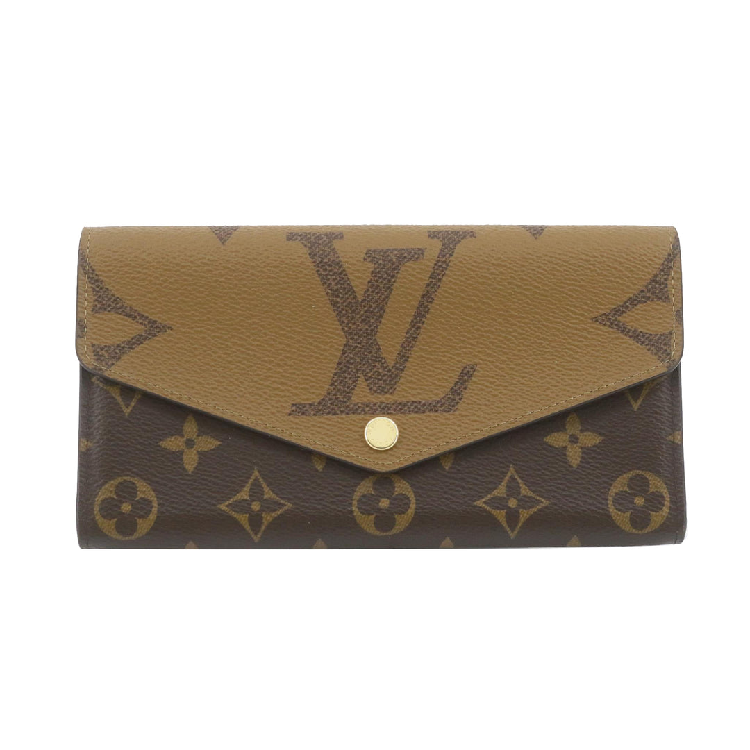 Giant Monogram Sarah Wallet