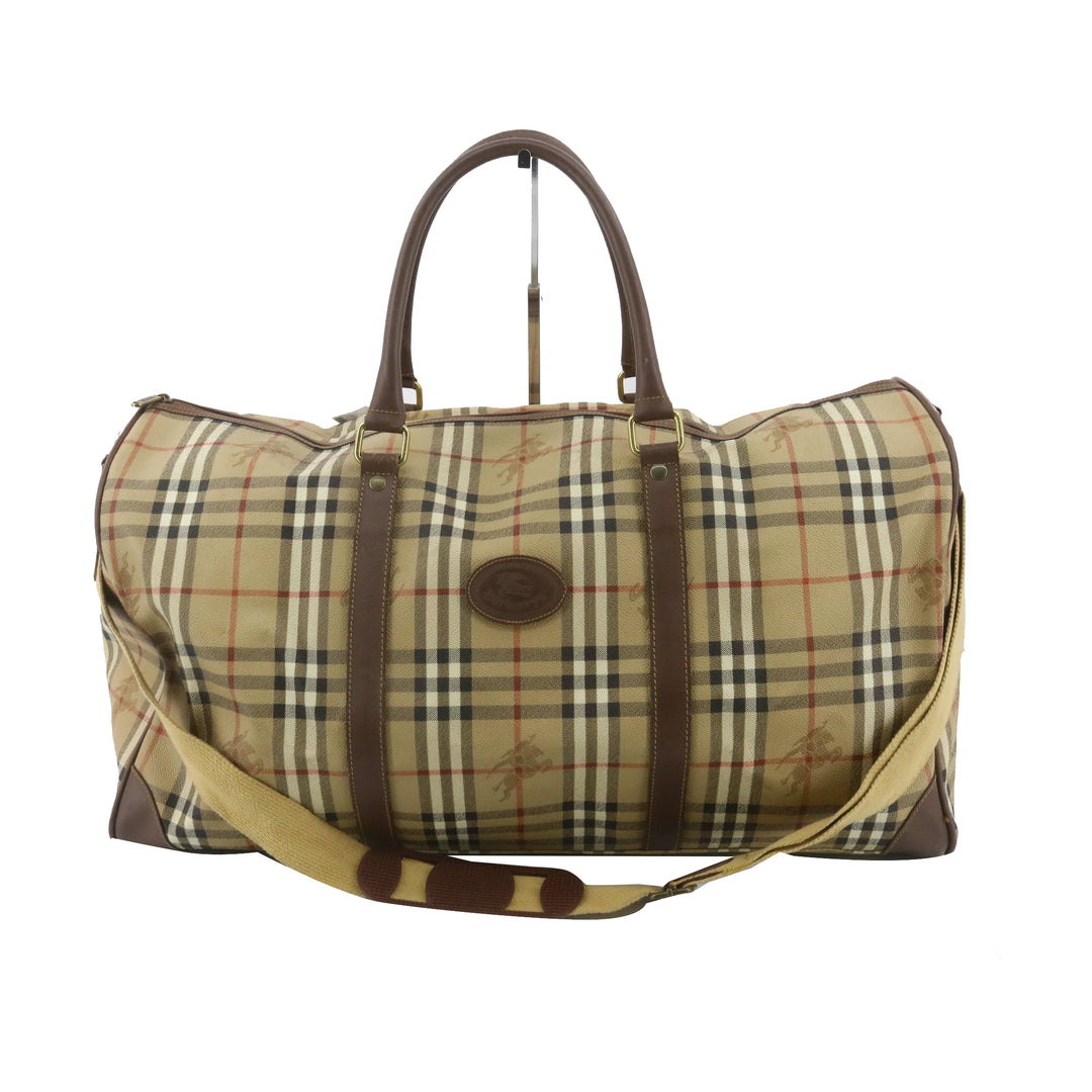 Ivory Haymarket Check Boston Bag