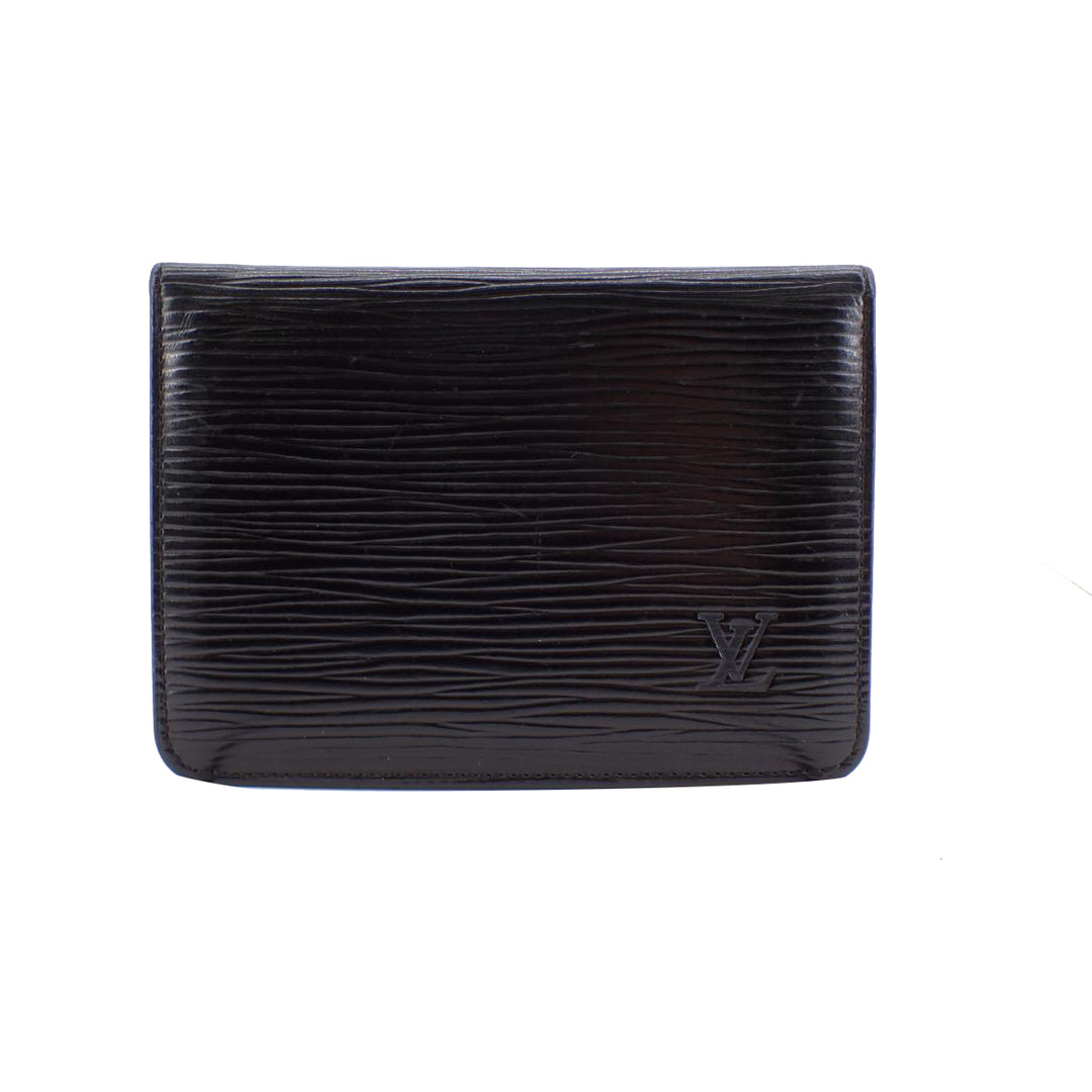 Epi Black Card Case