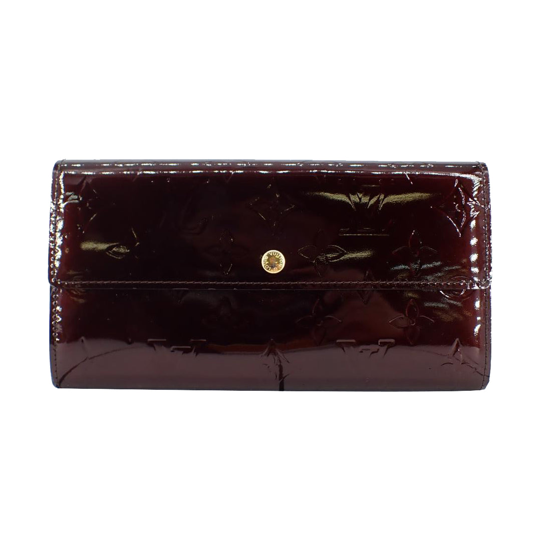 Vernis Burgundy Sarah Wallet