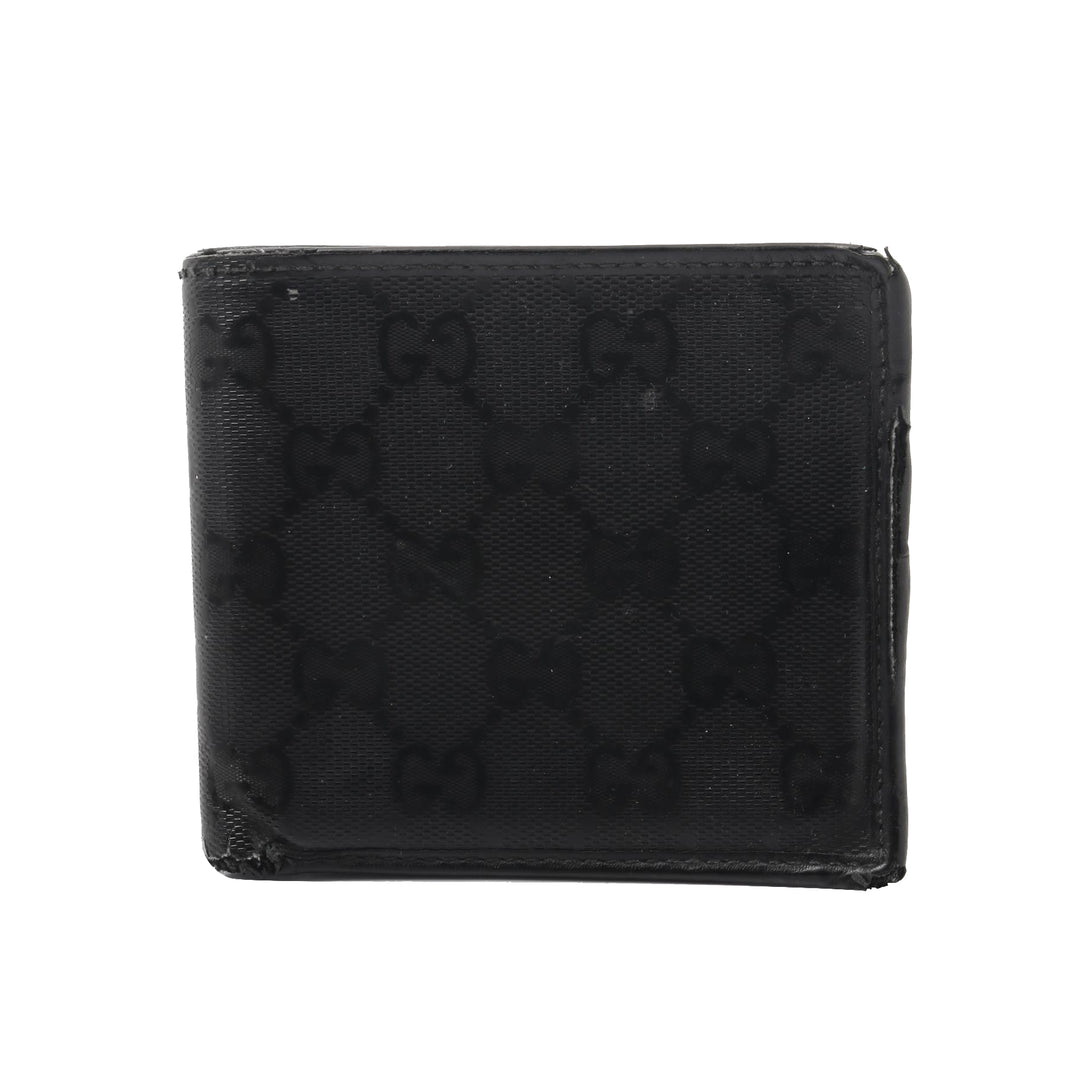 Black Sima Bi-fold Wallet