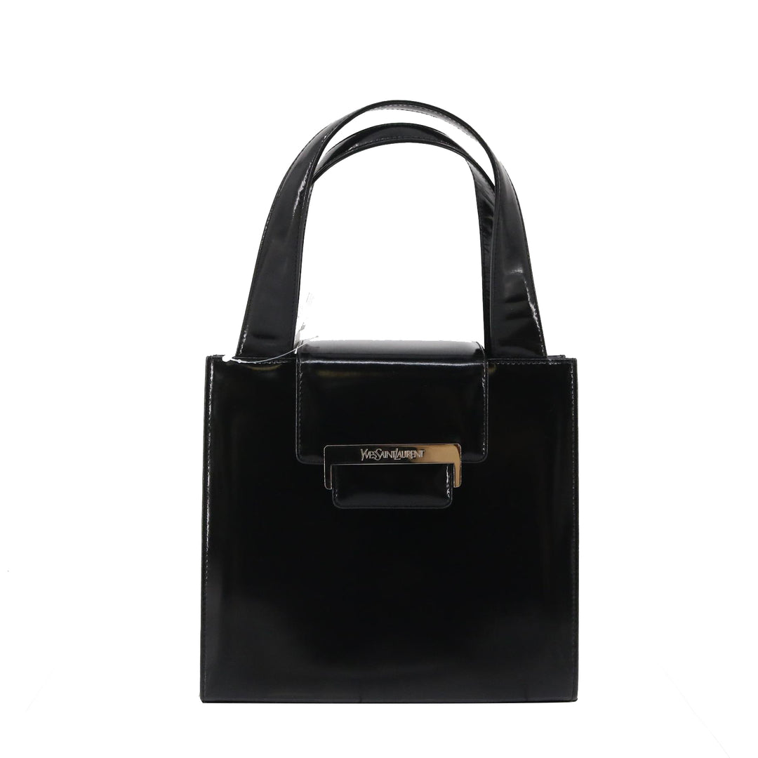 Black Leather Handbag