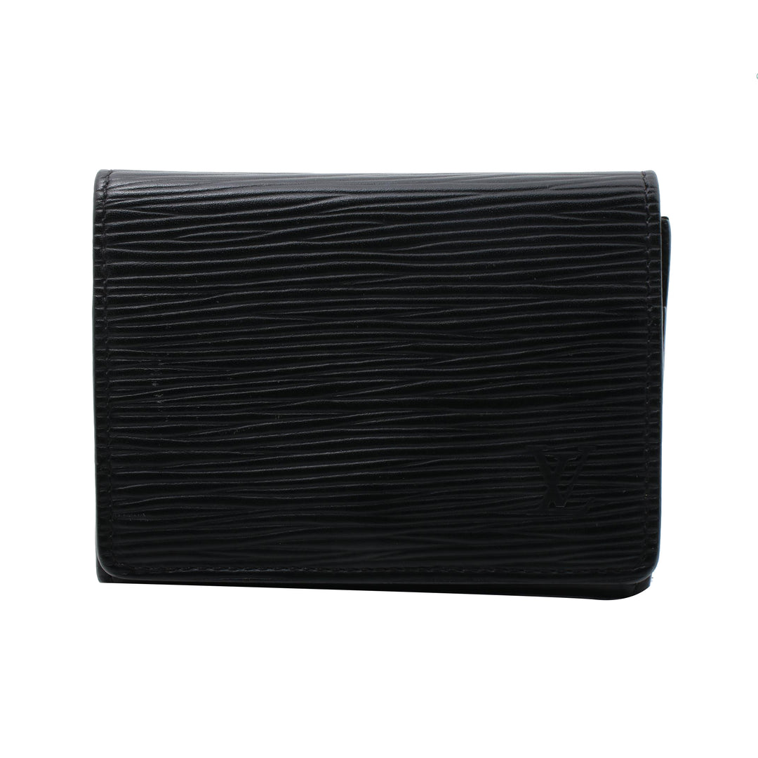 Epi Black Card Case