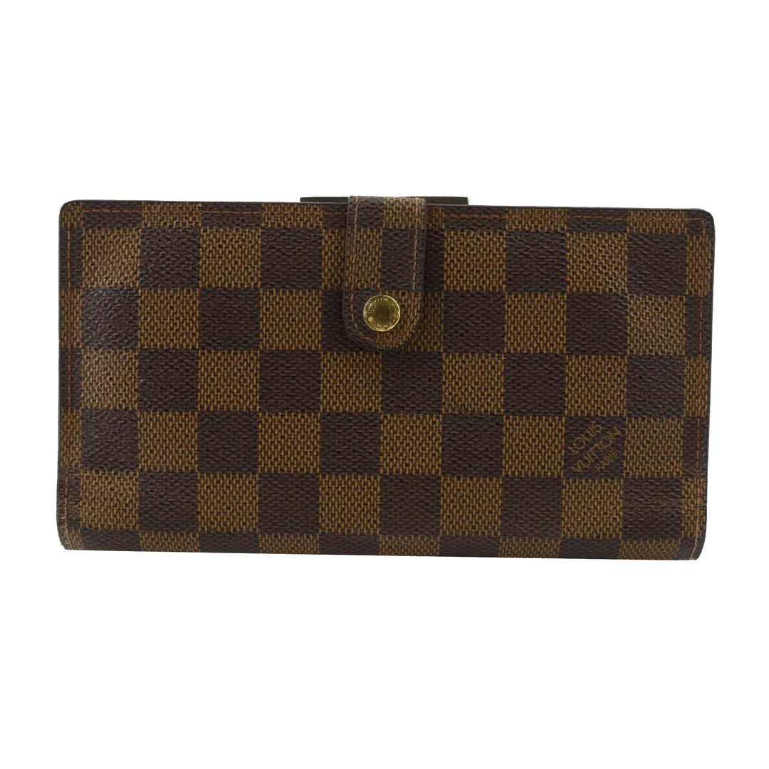 Damier Ebene Continental Viennois Wallet