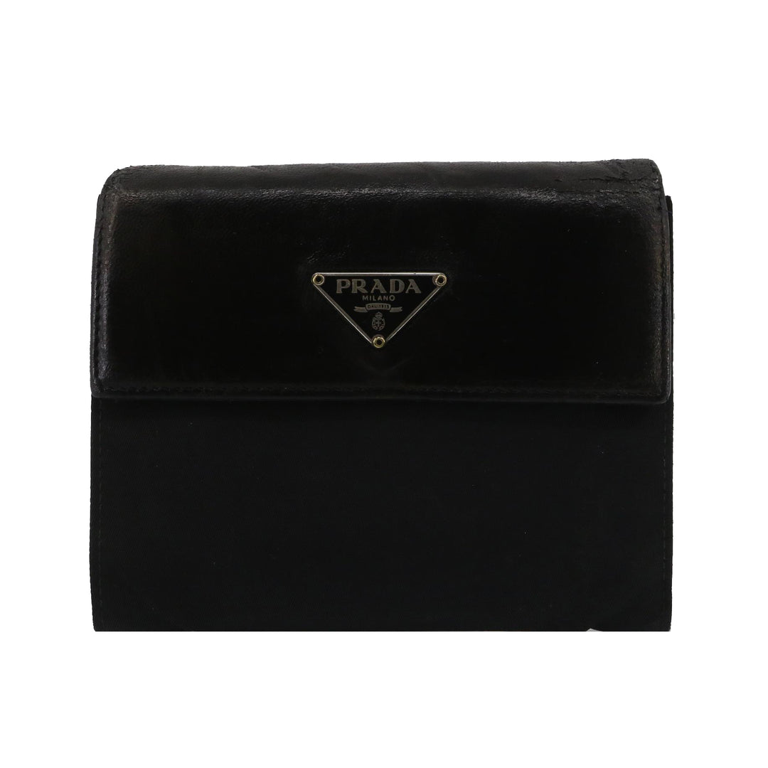 Black Tri-Fold Wallet